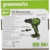 Дрель-шуруповерт Greenworks GD24DD90 аккум. патрон:быстрозажимной (3707507)