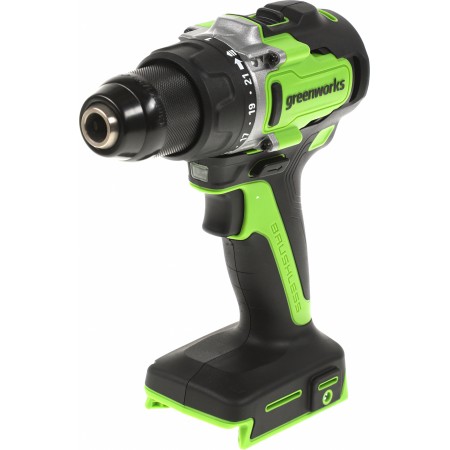 Дрель-шуруповерт Greenworks GD24DD90 аккум. патрон:быстрозажимной (3707507)