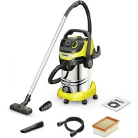 Строительный пылесос Karcher WD 6 P S V-30/6/22/T 1300Вт (уборка: сухая/сбор воды) желтый Строительный пылесос Karcher WD 6 P S V-30/6/22/T 1300Вт (уборка: сухая/сбор воды) желтый