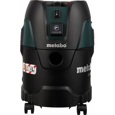 Строительный пылесос Metabo ASA 25 L PC 1250Вт (уборка: сухая/влажная) зеленый