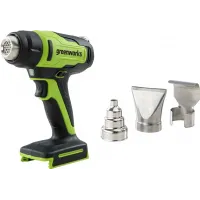 Технический фен Greenworks G24HG темп.50-550С (3400207)