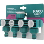 Распределитель Raco 4250-55258C Д.вх.1/2" Д.вых.3/4" зеленый/белый Распределитель Raco 4250-55258C Д.вх.1/2" Д.вых.3/4" зеленый/белый