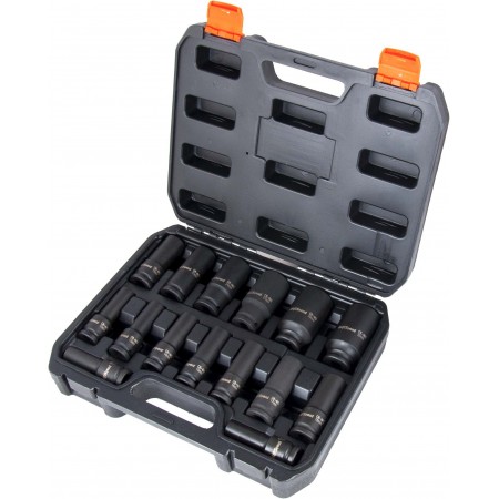 Набор торцевых головок Av Steel AV-721415 в комплекте 15 предметов Набор торцевых головок Av Steel AV-721415 в комплекте 15 предметов