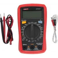 Мультиметр Uni-T UT33C+ цифровой черный/красный (106873)