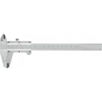 Штангенциркуль нониусный FIT 19840 серебристый пластиковый футляр