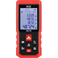 Лазерный дальномер RGK DL70 2кл.лаз. 635нм цв.луч. красный (755702) Лазерный дальномер RGK DL70 2кл.лаз. 635нм цв.луч. красный (755702)