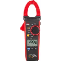 Клещи токоизмерительные RGK CM-20 цифр. измер.ток:переменный/постоянный черный/красный (779692)
