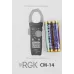Клещи токоизмерительные RGK CM-14 цифр. измер.ток:переменный черный/красный (755115)