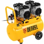 Компрессор поршневой Denzel DLS 2200/50 безмасляный 380л/мин 50л 2200Вт желтый