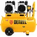 Компрессор поршневой Denzel DLS 2200/50 безмасляный 380л/мин 50л 2200Вт желтый
