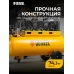 Компрессор поршневой Denzel DLS 3300/100 безмасляный 570л/мин 100л 3300Вт желтый