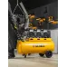 Компрессор поршневой Denzel DLS 3300/100 безмасляный 570л/мин 100л 3300Вт желтый