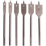 Набор сверл Sparta 704055 по дереву (6пред.) для дрелей