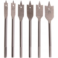 Набор сверл Sparta 704055 по дереву (6пред.) для дрелей