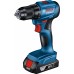 Дрель-шуруповерт Bosch GSR 185-LI аккум. патрон:быстрозажимной (кейс в комплекте) (06019K3000)