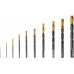 Набор сверл Denzel 72316 по металлу (10пред.) для дрелей
