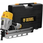 Пистолет гвоздезабивной Denzel PN2190 серый/желтый Пистолет гвоздезабивной Denzel PN2190 серый/желтый