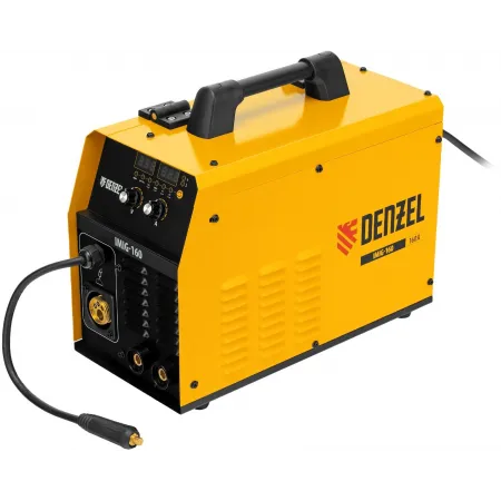 Сварочный полуавтомат Denzel IMIG-160 Synergy инвертор ММА/TIG MIG/MAG 4.5кВт