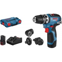Дрель-шуруповерт Bosch GSR 12V-35 FC без АКК и ЗУ аккум. патрон:быстрозажимной (кейс в комплекте) (06019H3002)