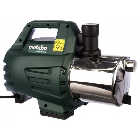 Насос центробежный Metabo HWA 6000 Inox 1300Вт 6000л/час (в компл.:обратный клапан/донный фильтр) (600980000)