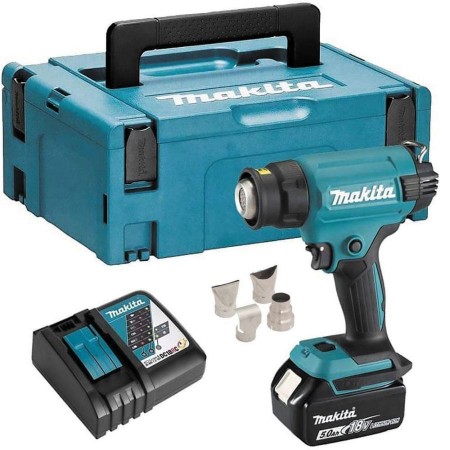 Технический фен Makita DHG181RT1J темп.150/250/350/450/550С