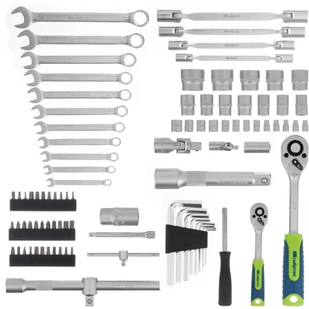 Набор инструментов Сибртех 13396 89 предметов (жесткий кейс)