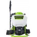 Опрыскиватель Greenworks G40BPS аккум. ранц. 15л белый/зеленый (5300007)