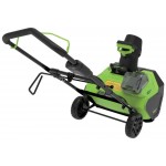 Снегоуборщик электр. Greenworks GD60PST 2кВт