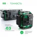 Уровень лазер. Ada LaserTANK 4-360 ultimate edition 2кл.лаз. 515нм цв.луч. зеленый 4луч. (А00632)