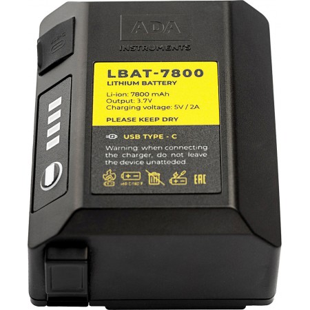 Батарея аккумуляторная Ada LBAT-7800 3.7В 7.8Ач Li-Ion (А00700)