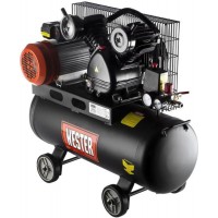 Компрессор поршневой Wester WBK2200/100PRO масляный 340л/мин 100л 2200Вт черный/красный
