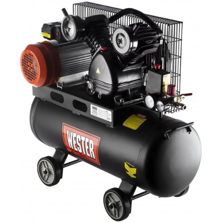 Компрессор поршневой Wester WBK2200/50PRO масляный 340л/мин 50л 2200Вт черный/красный
