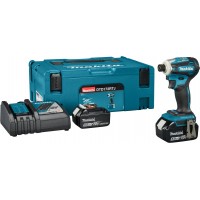 Гайковерт Makita DTD172RTJ аккум. патрон:шестигр.1/4" (кейс в комплекте)