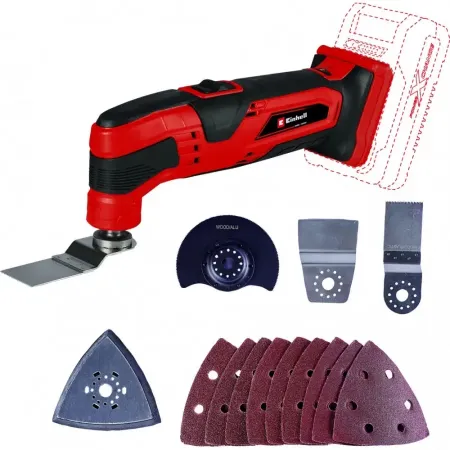 Многофункциональный инструмент Einhell PXC TC-MG 18 Li красный/черный (4465170SET)