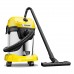 Строительный пылесос Karcher WD 3-18 S 225Вт (уборка: сухая/влажная) желтый