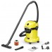 Строительный пылесос Karcher WD 3-18 225Вт (уборка: сухая/влажная) желтый