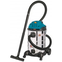 Строительный пылесос Bort BSS-1230-Duo 1200Вт (уборка: сухая/влажная) синий
