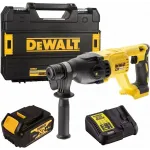 Перфоратор DeWalt DCH133M1-QW патрон:SDS-plus уд.:2.6Дж 18Вт аккум. (кейс в комплекте)