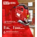 Лобзик RedVerg RD-JS850-100C +3пил. 850Вт 3000ходов/мин от электросети (кейс в комплекте)