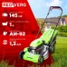 Газонокосилка роторная RedVerg RD-GLM46S 2600Вт