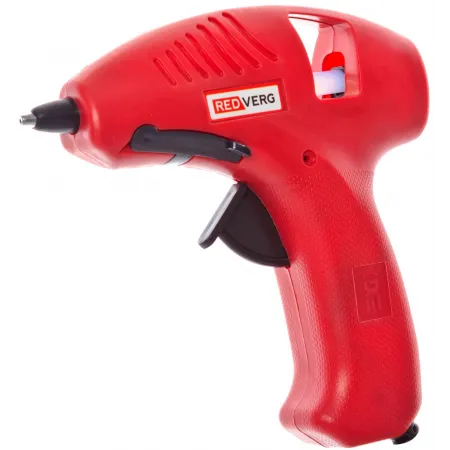 Клеевой пистолет RedVerg RD-GG25 25Вт 8гр/мин стерж.:7х100мм