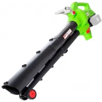 Воздуходувка-пылесос RedVerg RD-BV36/U пит.:от аккум. зеленый/черный Воздуходувка-пылесос RedVerg RD-BV36/U пит.:от аккум. зеленый/черный