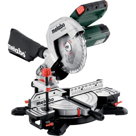 Торцовочная пила Metabo KS 216 M 1100Вт 5000об/мин d=216мм