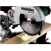 Торцовочная пила Metabo KGS 216 M 1500Вт 5000об/мин d=216мм