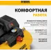 Компрессор поршневой Denzel DLS750/6 безмасляный 140л/мин 6л 750Вт желтый/черный