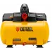 Компрессор поршневой Denzel DLS750/6 безмасляный 140л/мин 6л 750Вт желтый/черный