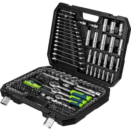 Набор инструментов Сибртех 14170 215 предметов (жесткий кейс)