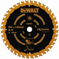 Диск пильный по лам./ДСП DeWalt DT10303-QZ d=184мм d(посад.)=16мм (торцовочные пилы)