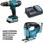 Набор электроинструмента Makita DK18B59Y в компл.:2инструм.