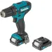 Дрель-шуруповерт Makita DF333DWYE аккум. патрон:быстрозажимной (кейс в комплекте)